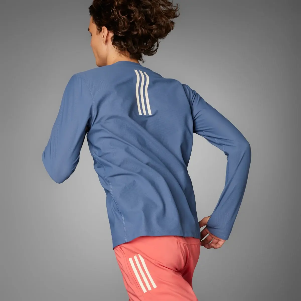 Adidas Boston Marathon 2024 Own the Run Long Sleeve Tee. 2