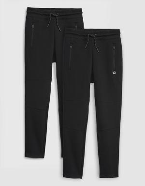 Gap Fit Kids Fit Tech Joggers (2-Pack) black