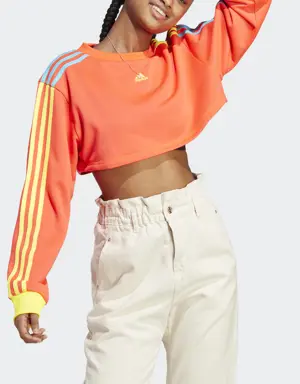 Adidas Sportswear Kidcore Cropped Sweatshirt