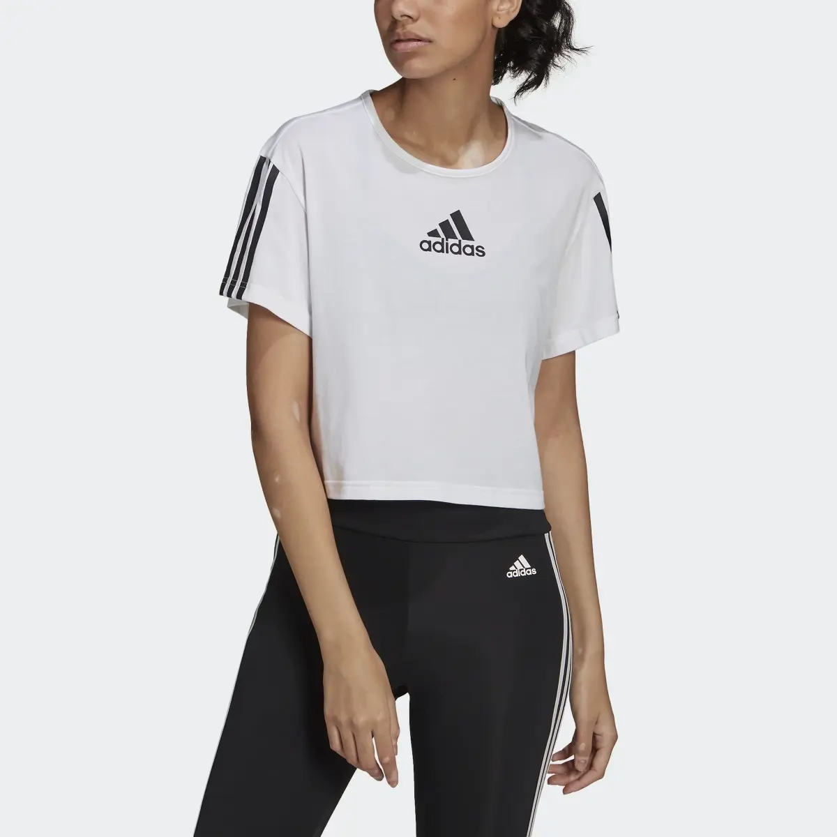 Adidas T-shirt AEROREADY Made for Training Crop Sport. 1