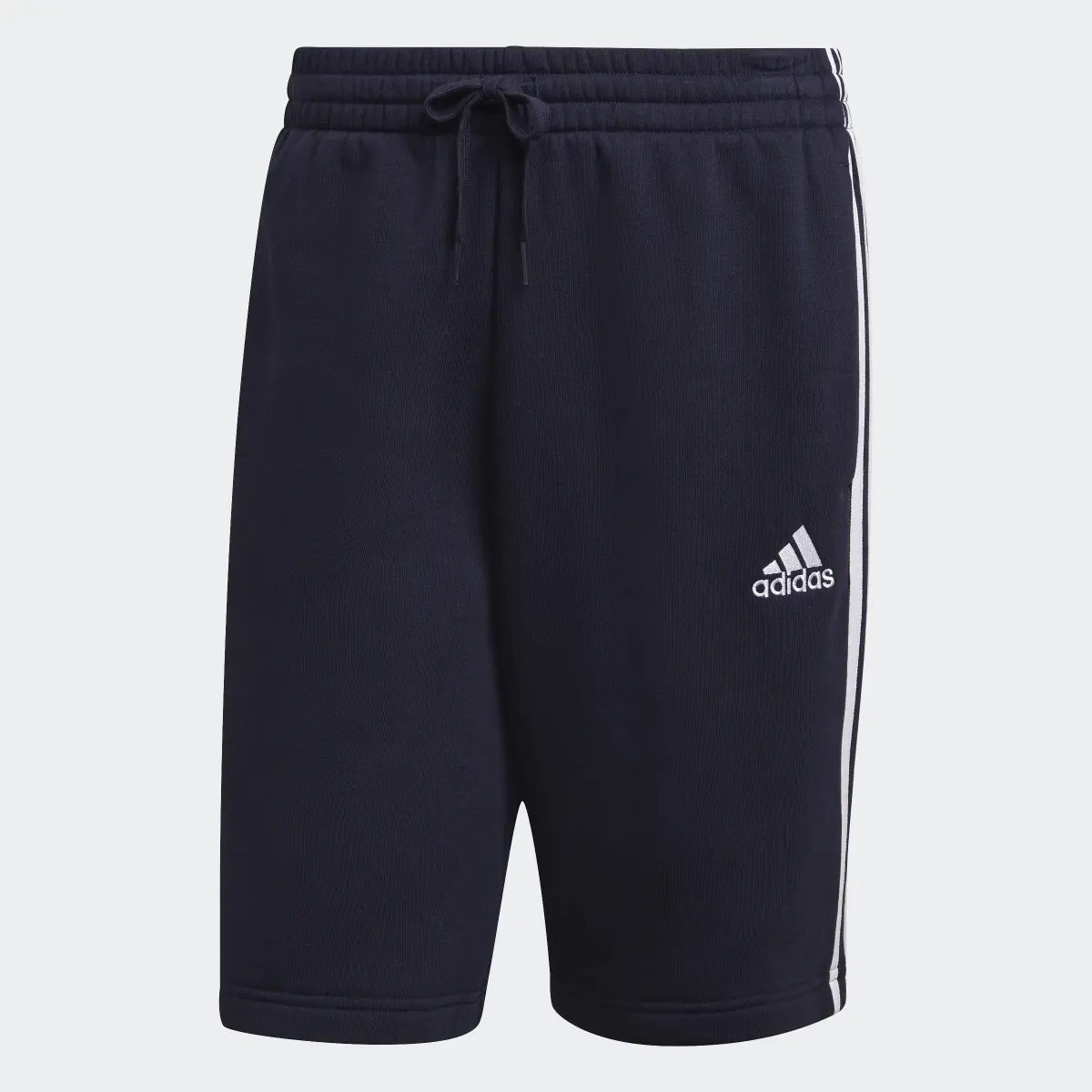 Adidas Essentials Fleece 3-Stripes Shorts. 1