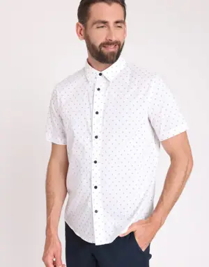 Stay Cool Poplin Short Sleeve Shirt Standard Fit