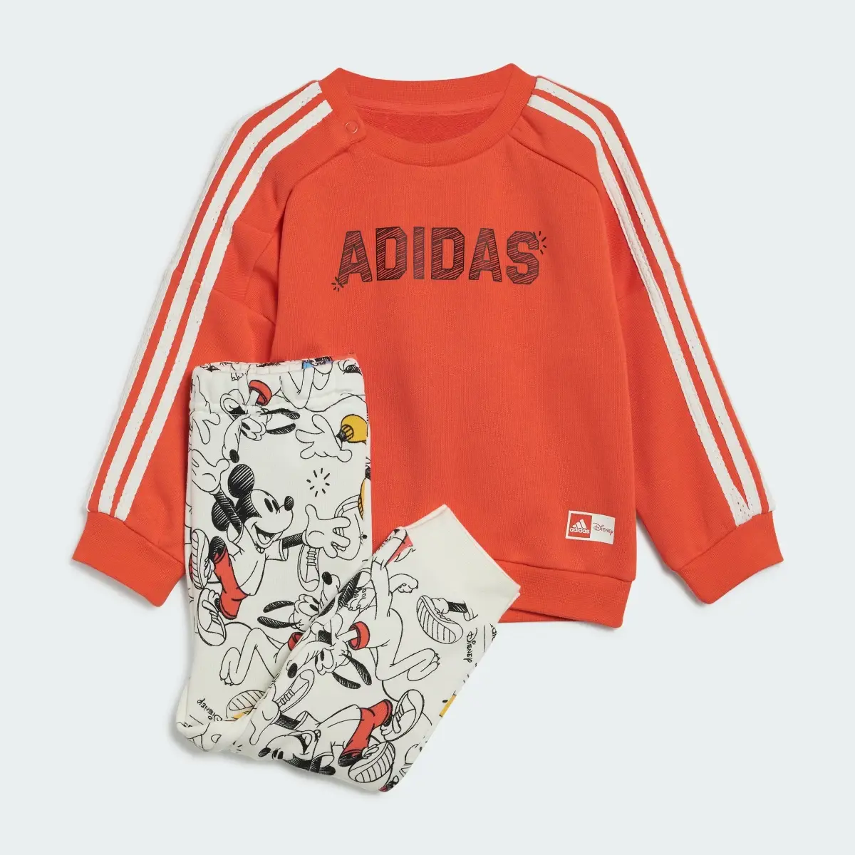 Adidas Ensemble sweat-shirt ras-du-cou et pantalon sportswear Mickey Mouse adidas x Disney. 2