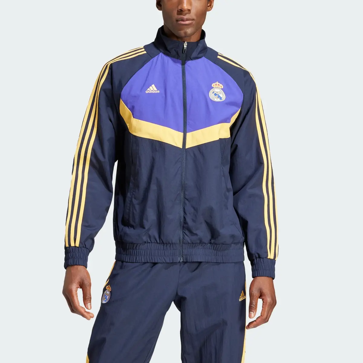 Adidas Real Madrid Woven Track Top. 1