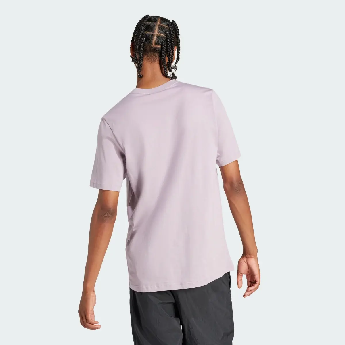 Adidas Essentials Single Jersey Embroidered Small Logo Tee. 3