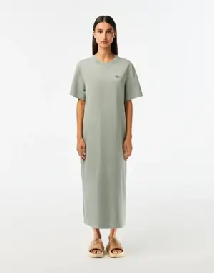 Women’s Organic Cotton Long T-Shirt Dress