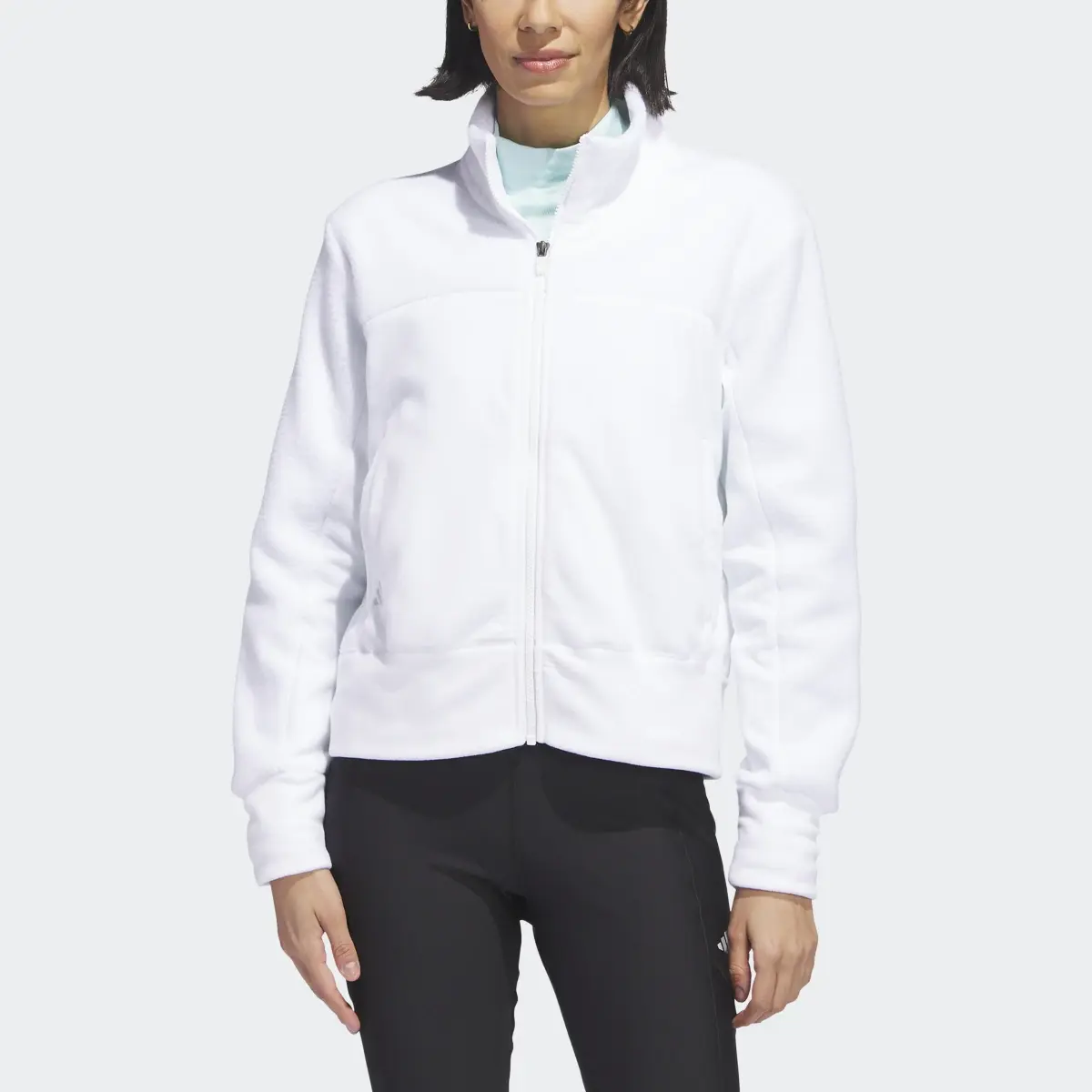 Adidas Full-Zip Fleece Jacket. 1