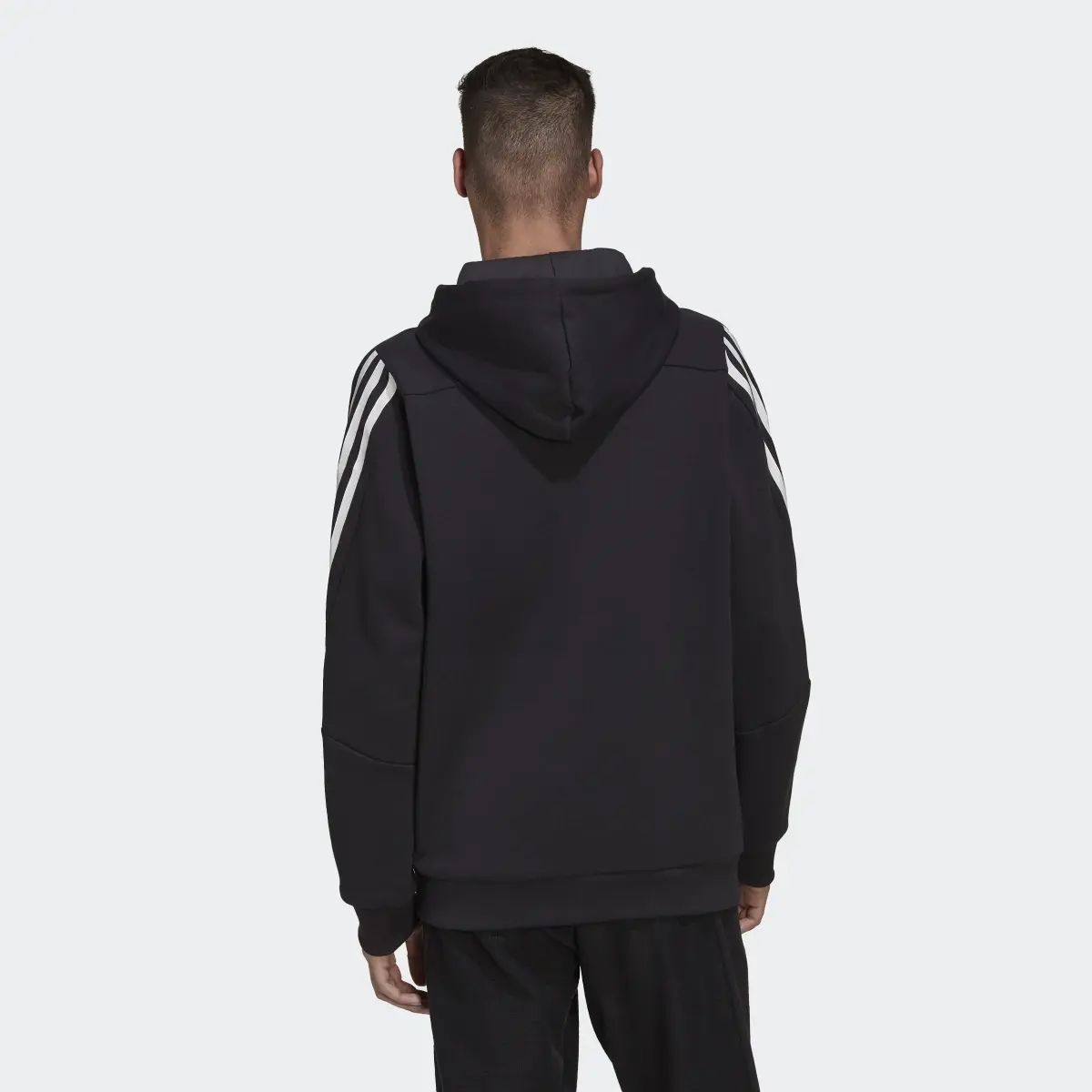 Adidas Veste à capuche zippée à 3 bandes Future Icons. 3
