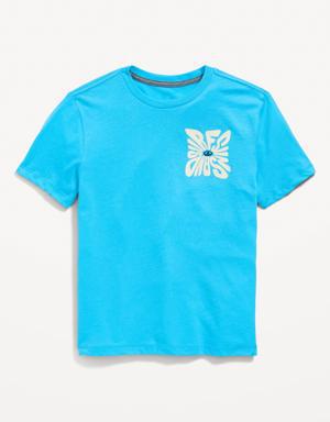 Old Navy Graphic Crew-Neck T-Shirt for Boys blue