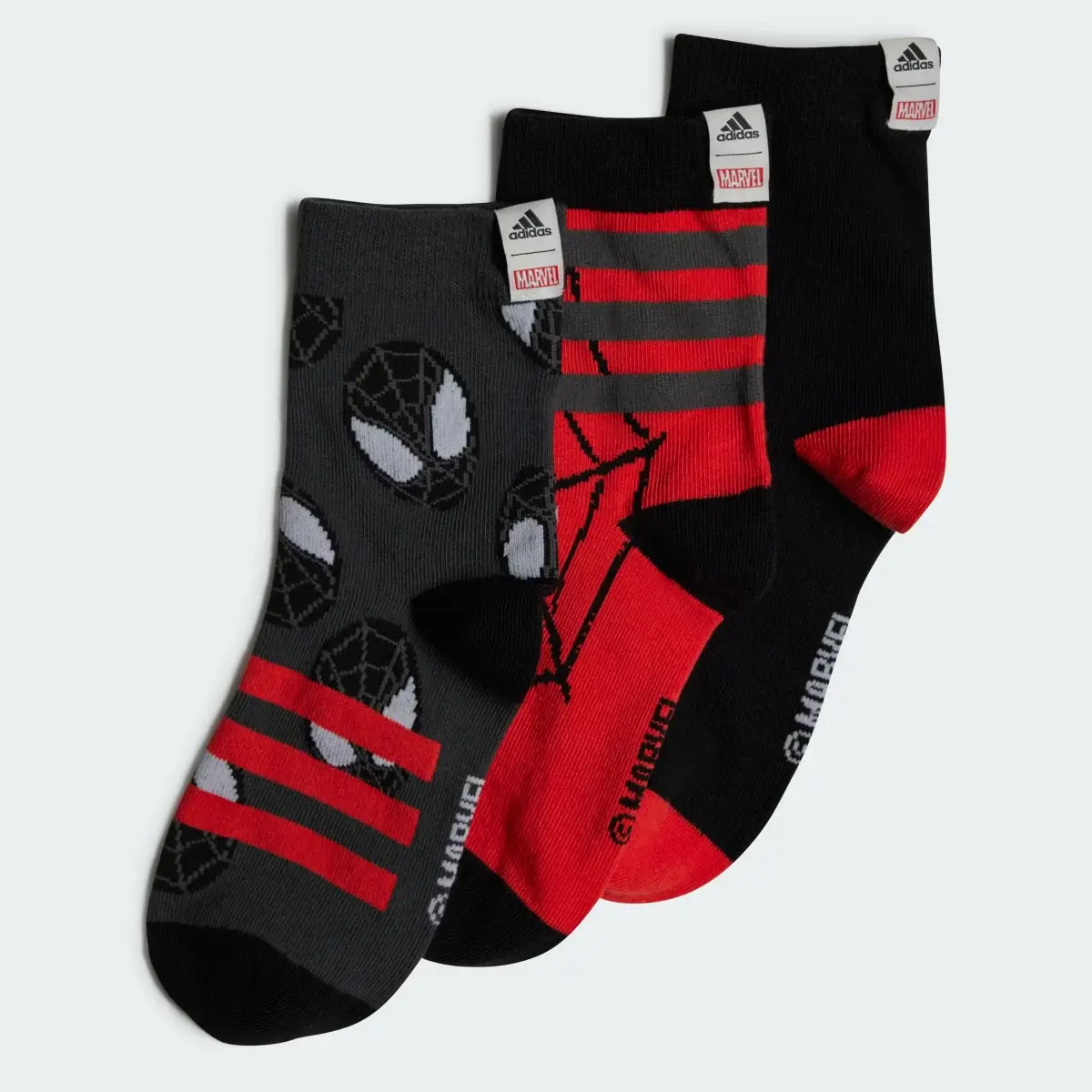 Adidas Chaussettes Marvel Spider-Man (3 paires). 1