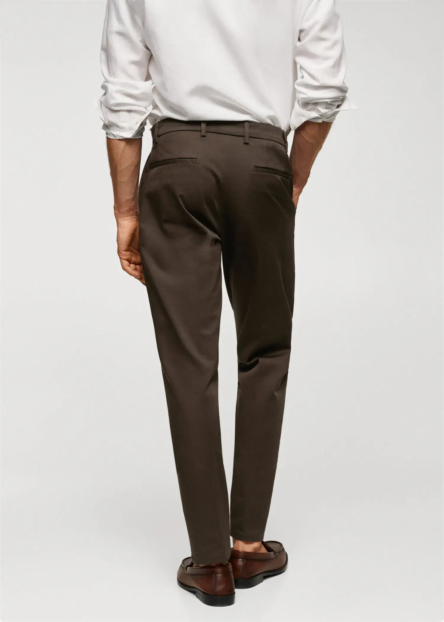 Mango Slim fit chino trousers - 57050777-32