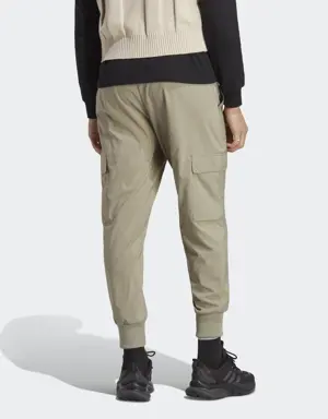 Essentials Small Logo Woven Cargo Ankle-Length Pants