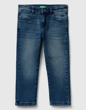 "eco-recycle" slim fit jeans