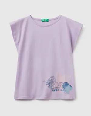 t-shirt with water-based print