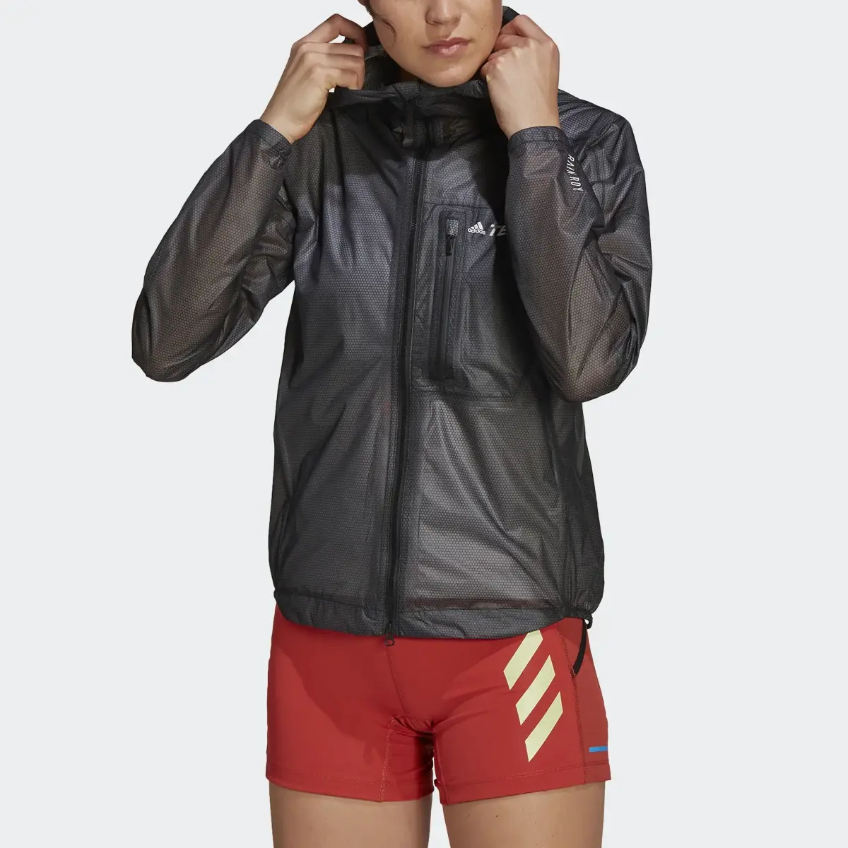 Adidas Terrex Agravic 2.5-Layer Rain Jacket. 1