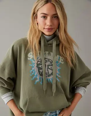 American Eagle Sublime Graphic Big Hug Hoodie. 1