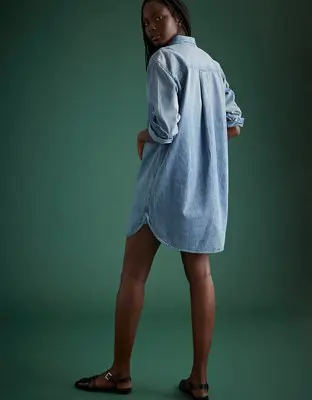 American Eagle 77 Premium Denim Shirt Dress. 1