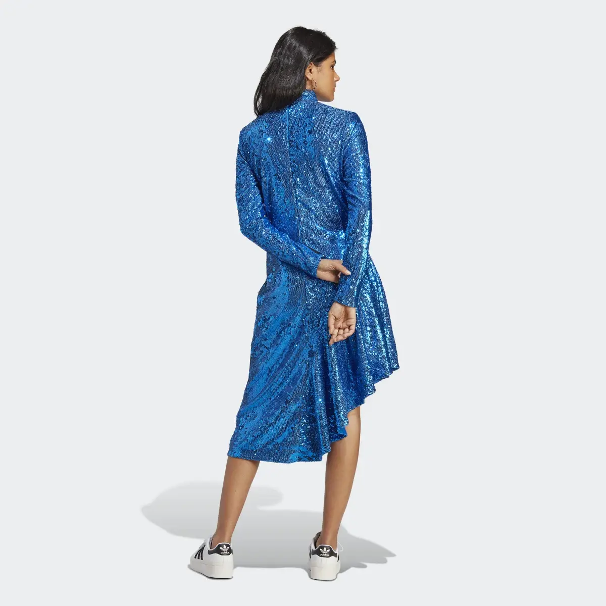 Adidas Blue Version Sequin Dress. 3