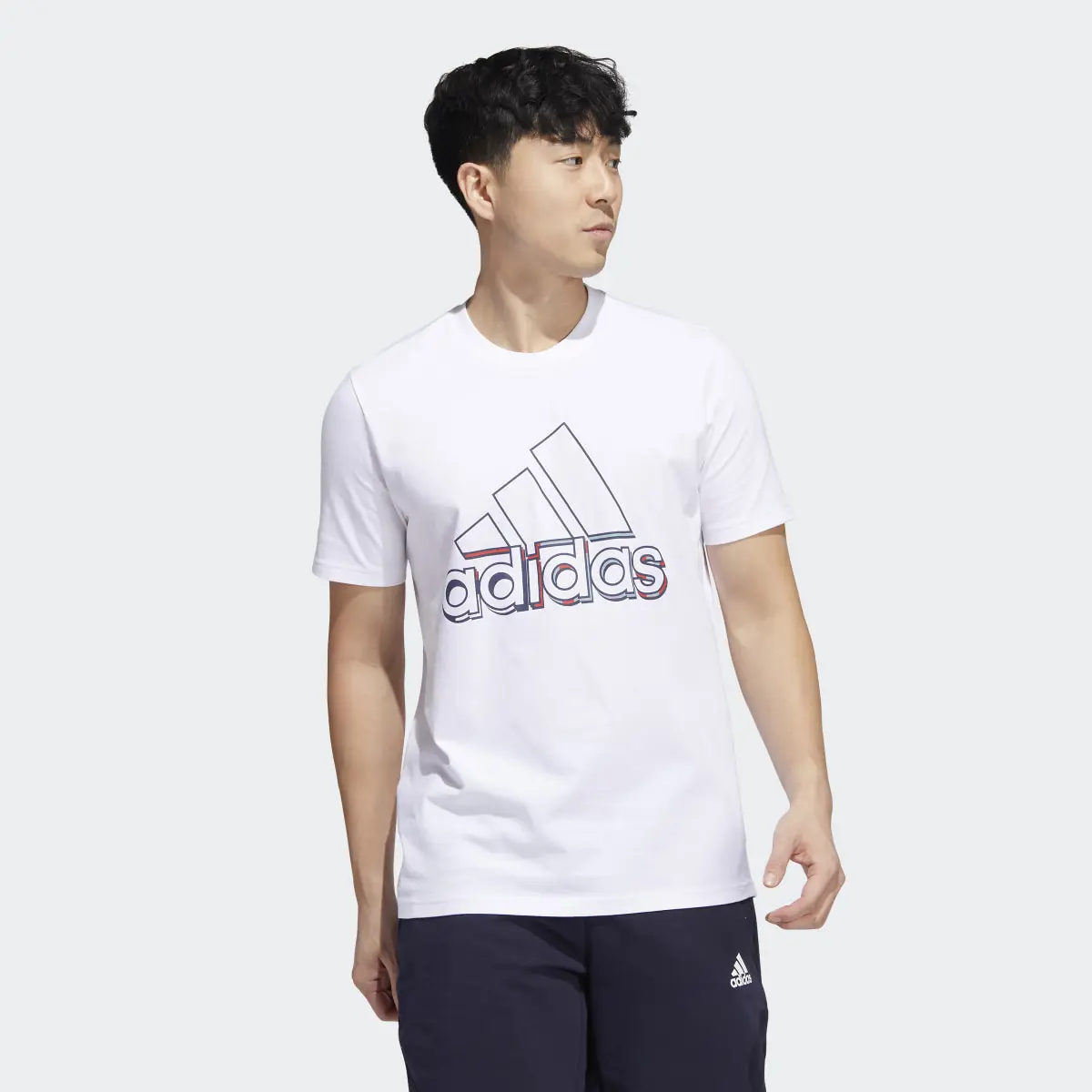 Adidas Dynamic Sport Graphic Tee. 2