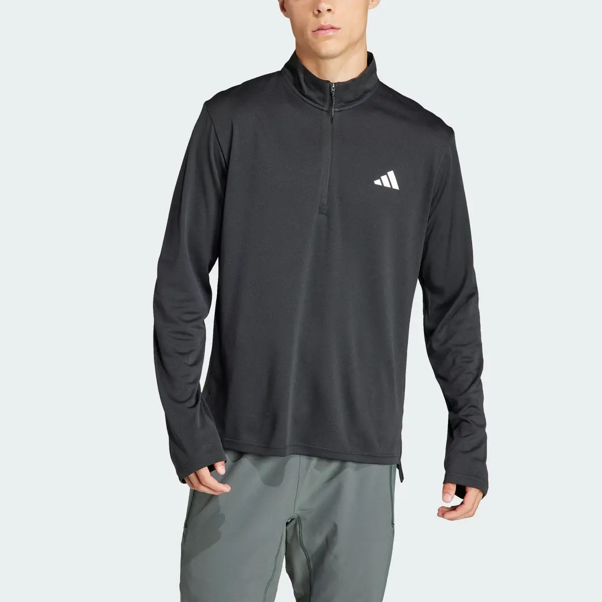 Adidas Train Essentials Training Long Sleeve Tee. 1