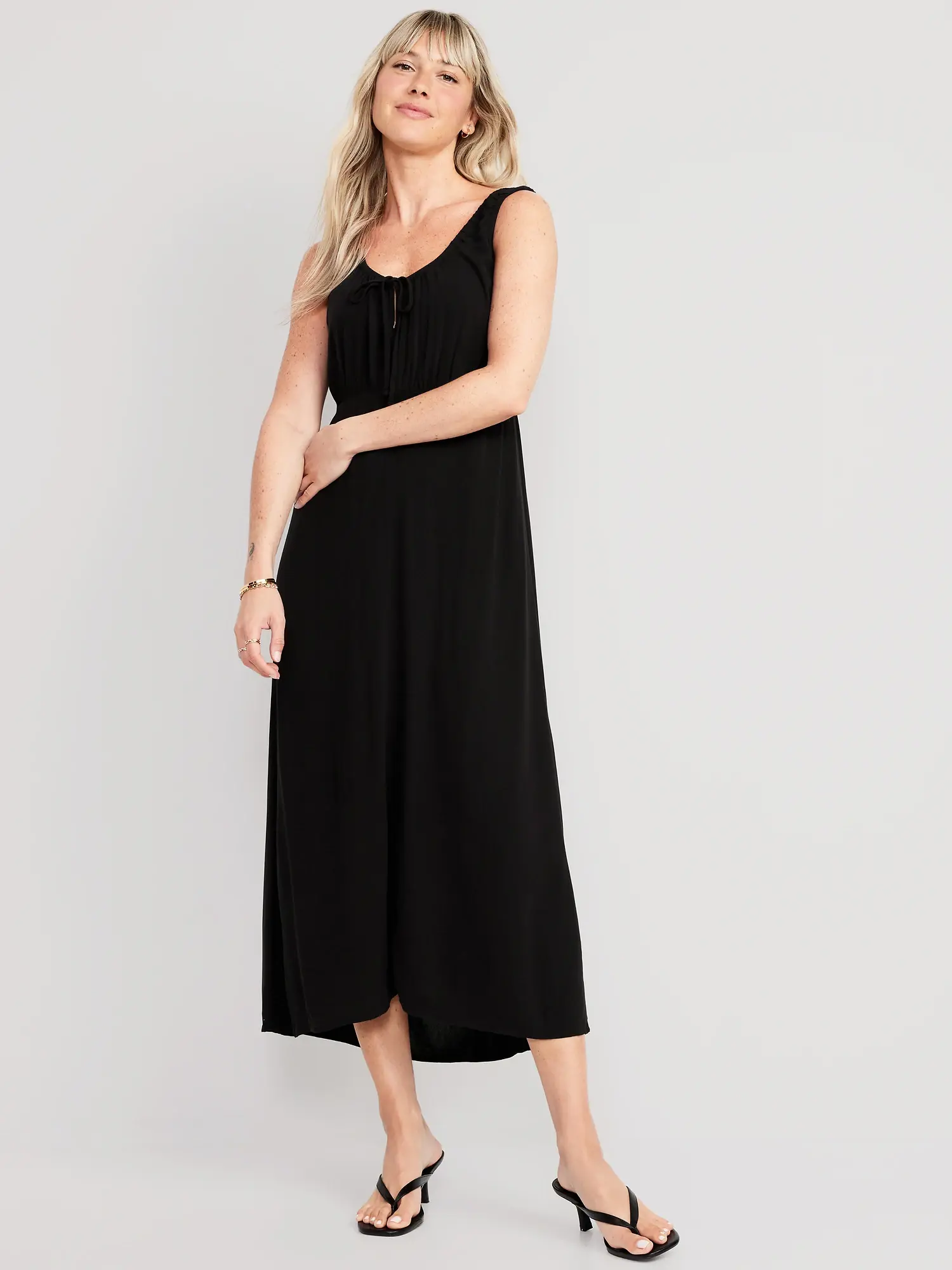 Waist defined cheap midi dress