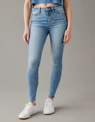 American Eagle Next Level High-Waisted V-Rise Jegging. 1