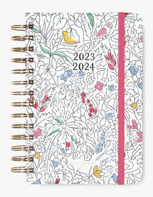 Tropical Flora 2023-24 17-Month Medium Planner