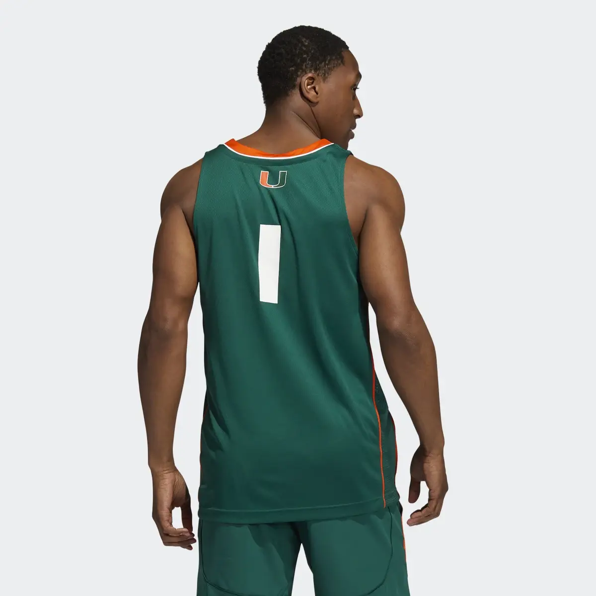 Adidas Hurricanes NCAA Swingman Jersey. 3