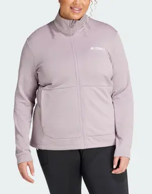 Adidas Terrex Multi Light Fleece Full-Zip Jacket (Plus Size)