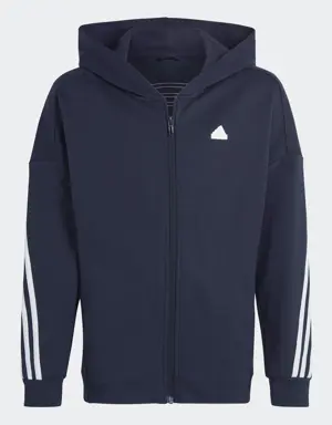 Adidas Giacca da allenamento Future Icons 3-Stripes Full-Zip Hooded. 3 Adidas Giacca da allenamento Future Icons 3-Stripes Full-Zip Hooded. 3