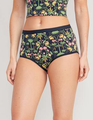 Old Navy Matching High-Waisted Bikini Underwear for Women multi