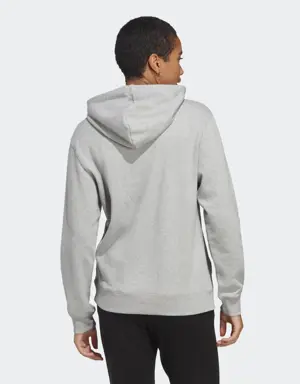 Adidas Essentials Big Logo Regular French Terry Hoodie. 3 Adidas Essentials Big Logo Regular French Terry Hoodie. 3