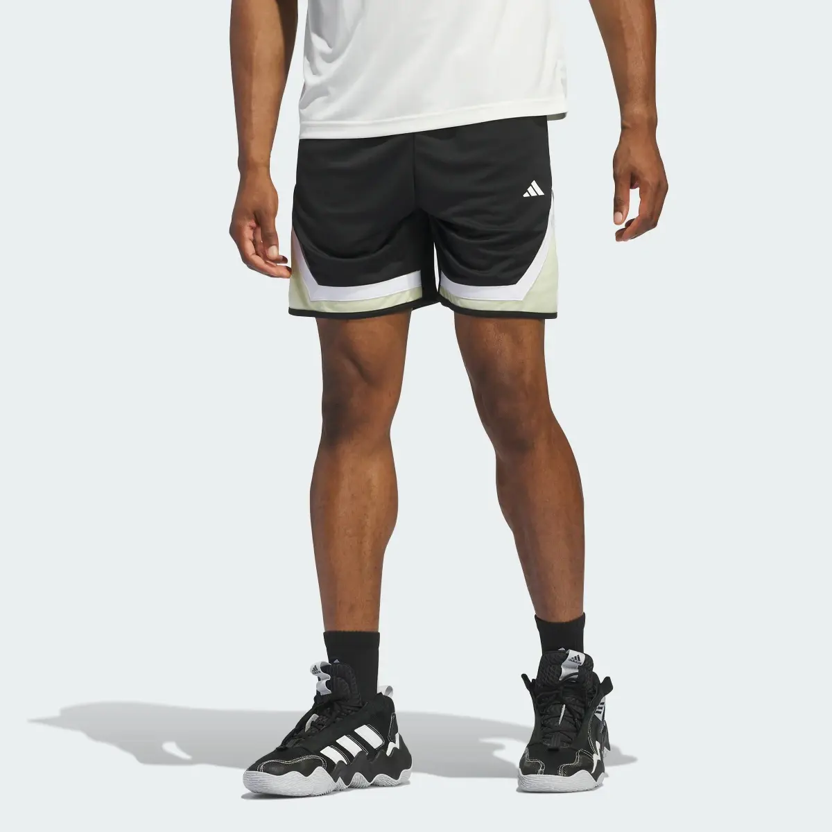 Adidas Pro Block Shorts. 1