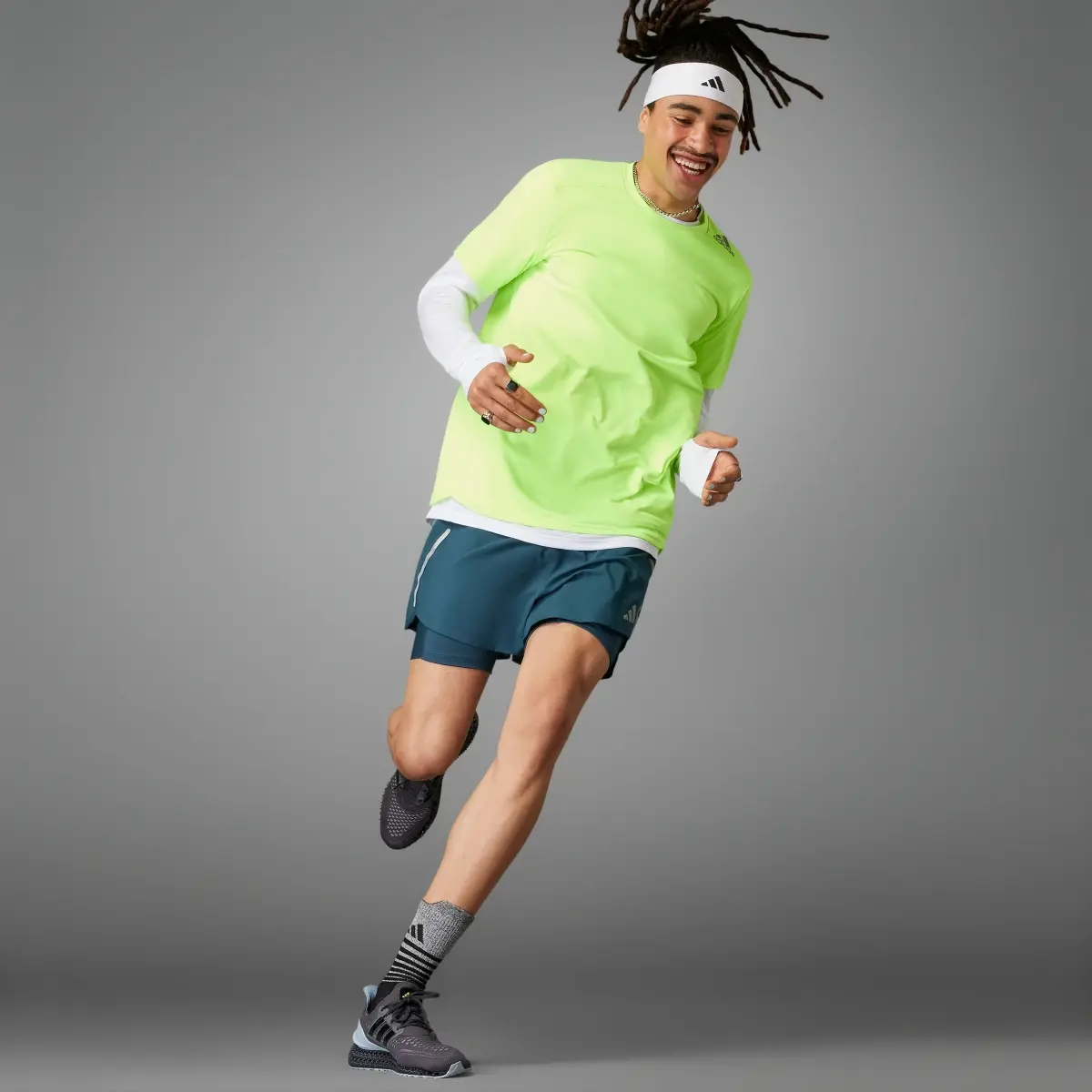 Adidas Designed 4 Running 2-in-1 Shorts. 3