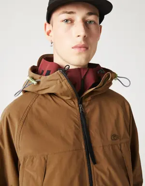 Lacoste Men's Lacoste Branded Twill Jacket