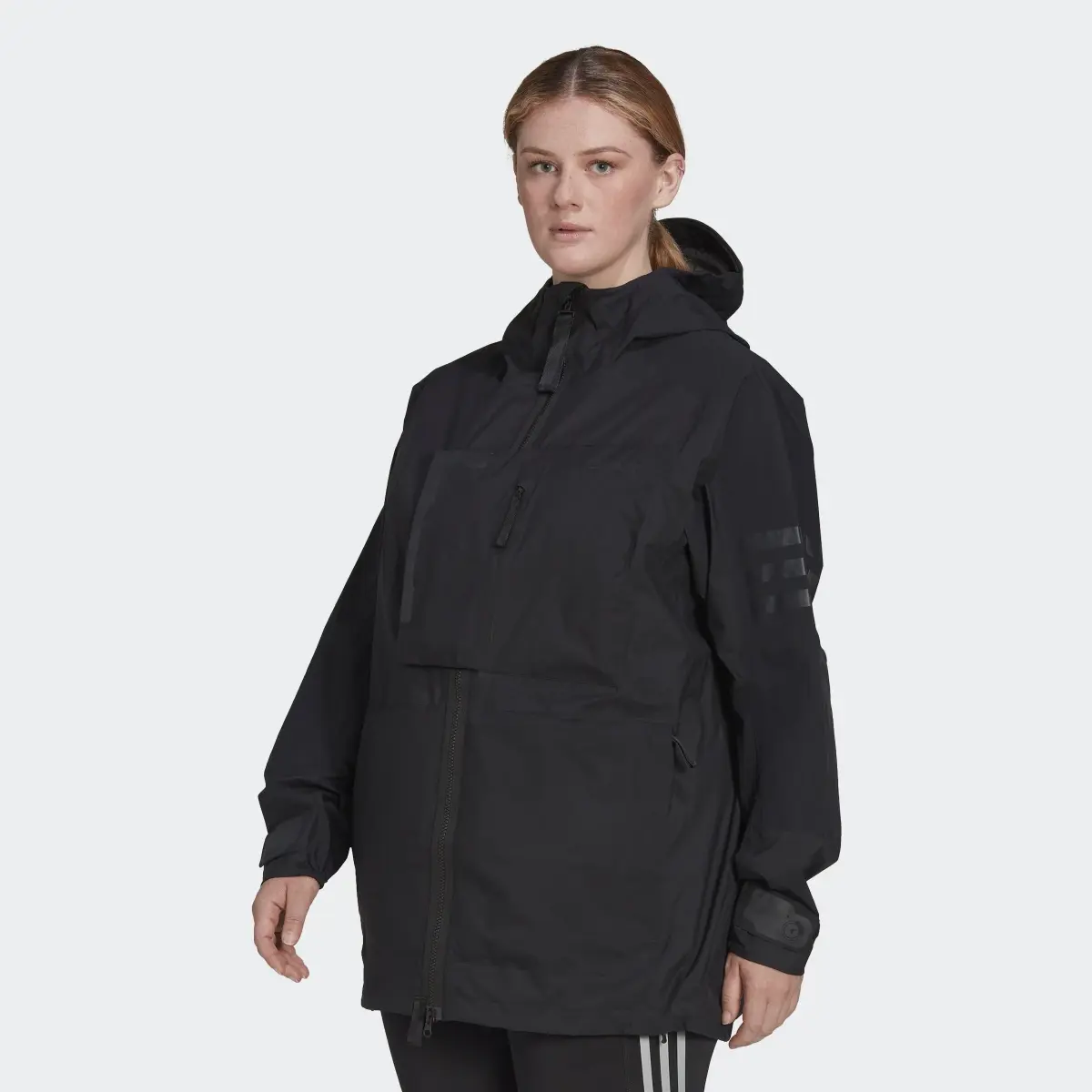 Adidas Terrex Xploric RAIN.RDY Hiking Jacket (Plus Size). 2