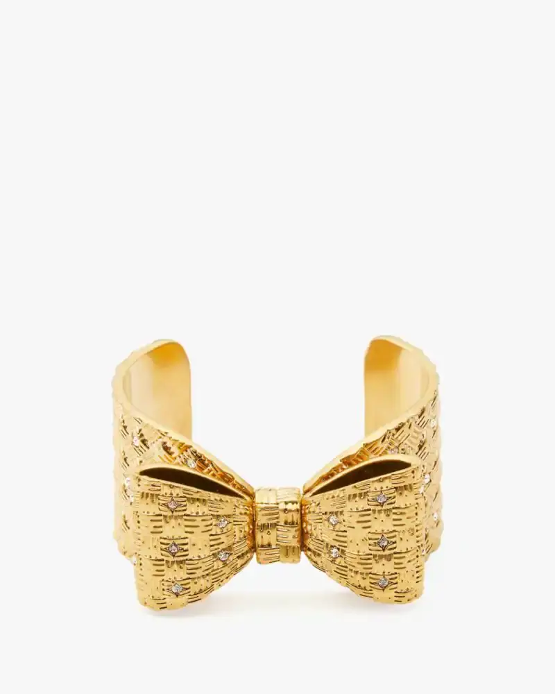 Kate Spade Wrapped In A Bow Statement Cuff. 1