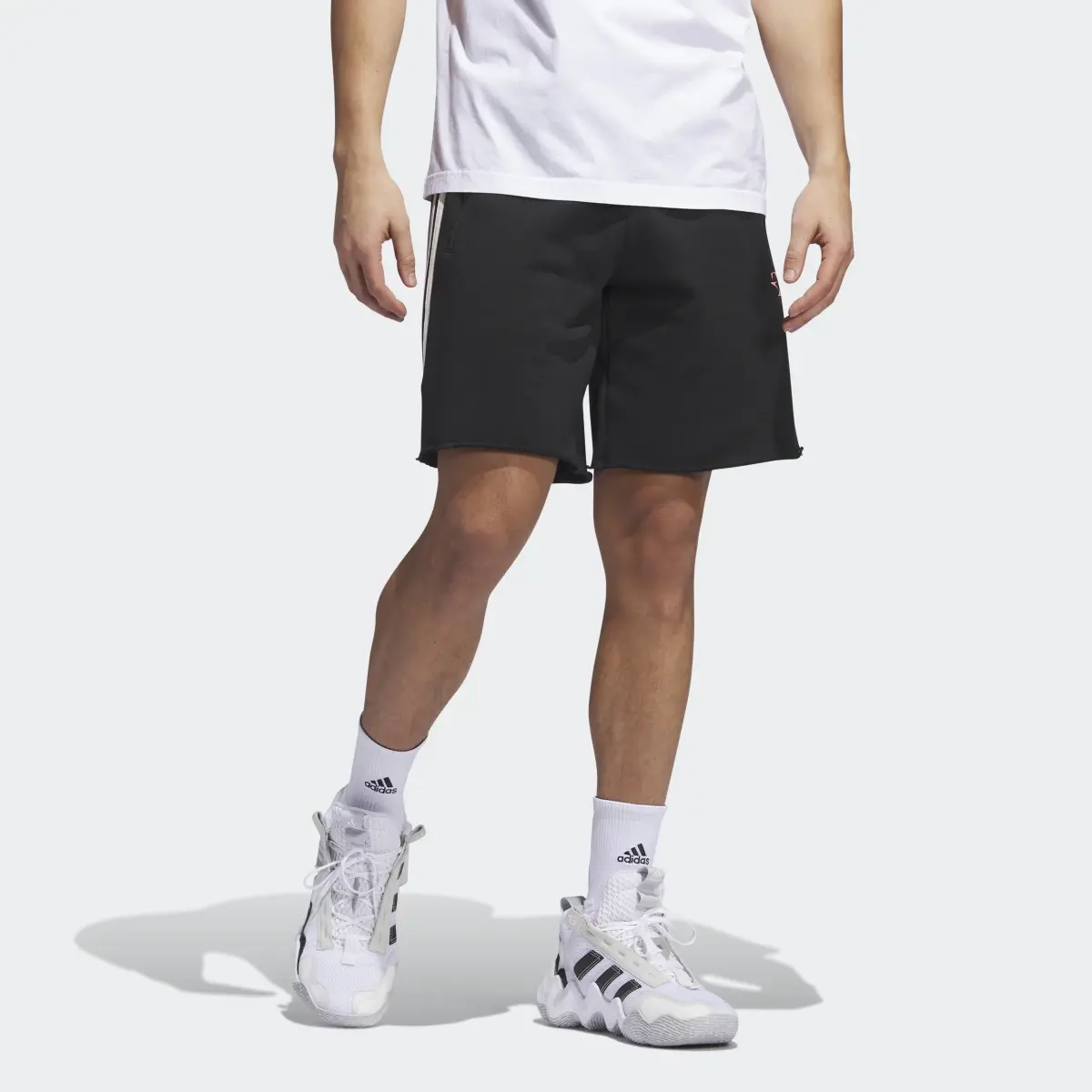 Adidas Trae Winterized Shorts. 1