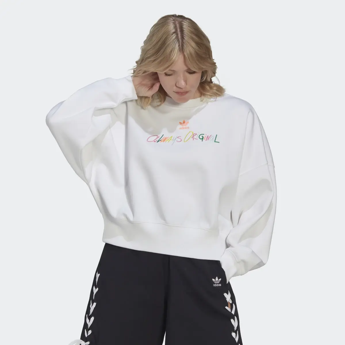 Adidas womens original sweatshirt online