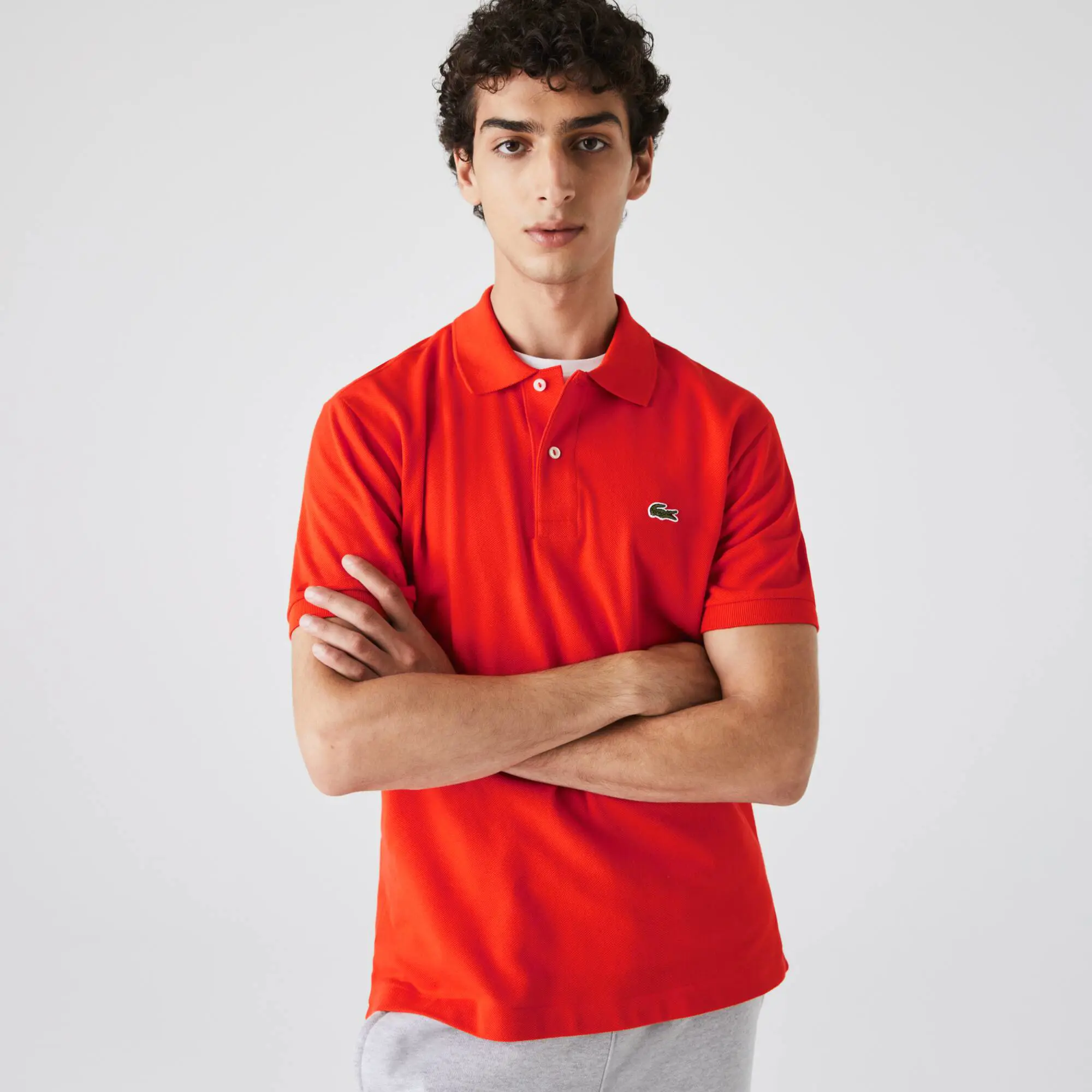 Lacoste Men's Original L.12.12 Petit Piqué Cotton Polo. 1 Lacoste Men's Original L.12.12 Petit Piqué Cotton Polo. 1