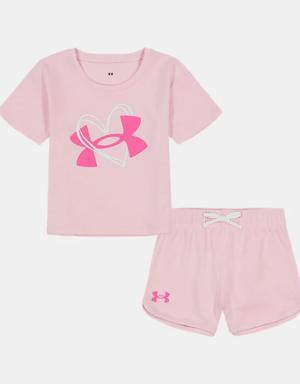 Infant Girls' UA Jersey Shorts Set