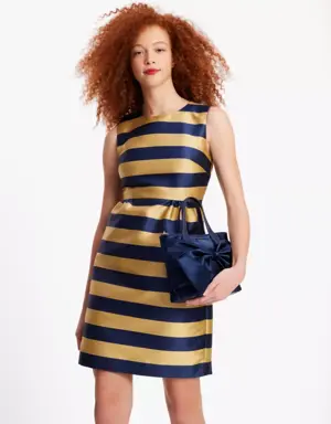 Awning Stripe Sheath Dress