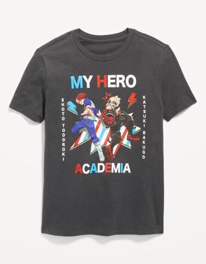 My Hero Academia™ Gender-Neutral Graphic T-Shirt for Kids black