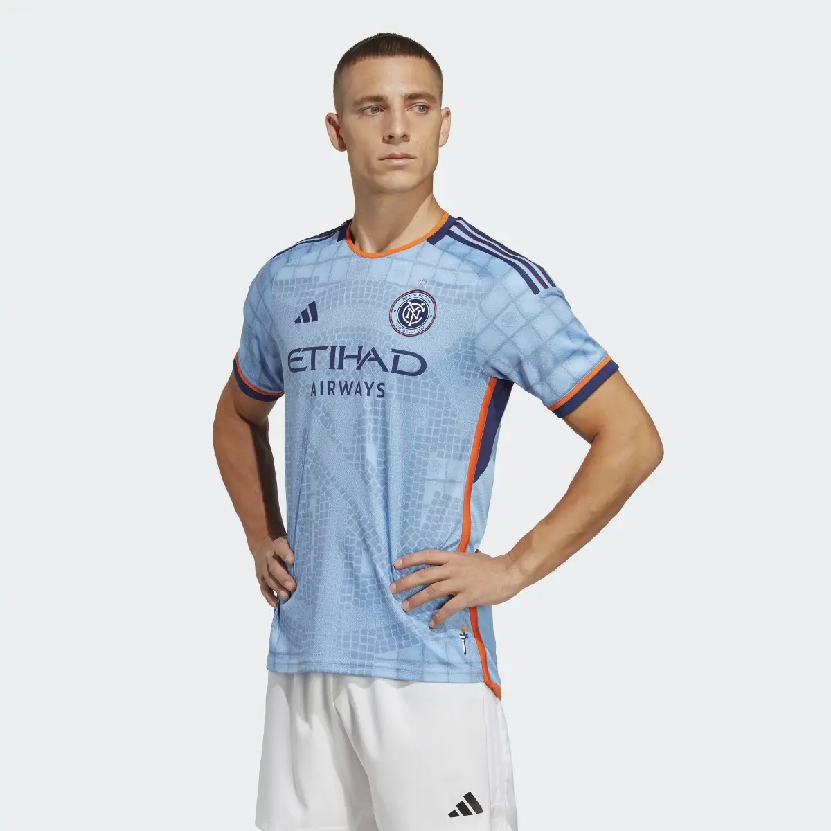 Adidas New York City FC 23/24 Home Authentic Jersey. 1