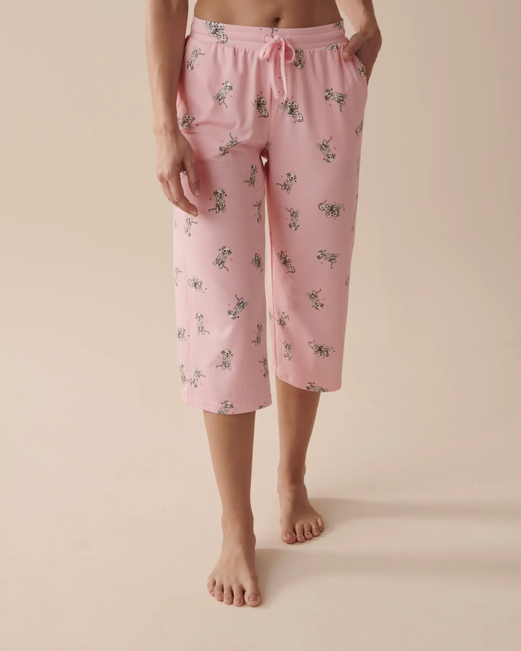 La Vie en Rose Dalmatians Super Soft Capris. 1