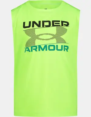 Toddler Boys' UA Grade Logo Muscle T-Shirt