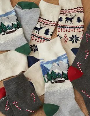 American Eagle Holiday Sock 3-Pack. 2