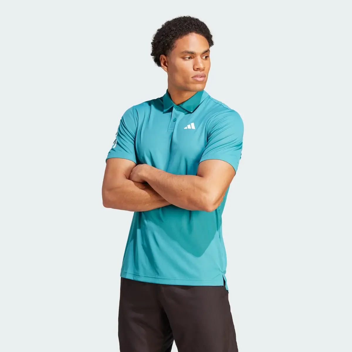 Adidas Club 3-Stripes Tennis Polo Shirt. 3