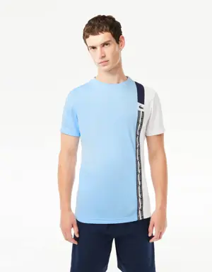 T-shirt da tennis regular fit in tessuto riciclato