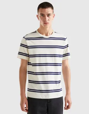 striped short sleeve t-shirt